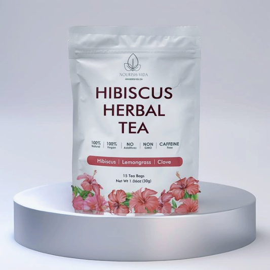 Nourish-Vida Tea Hibiscus Herbal (Caffeine Free)